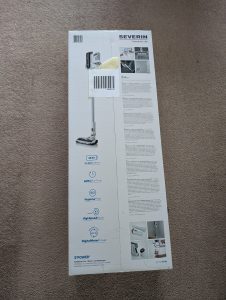 Severin HV 7166 Akku-Staubsauger Verpackung 2