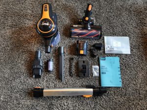 Inse S600 Akku-Staubsauger ausgepackt