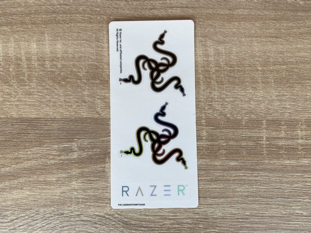 Razer Seiren V3 Chroma Mikrofon Aufkleber