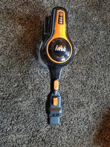 Inse S600 Akku-Staubsauger als Handgerät mit Flachsaugdüse