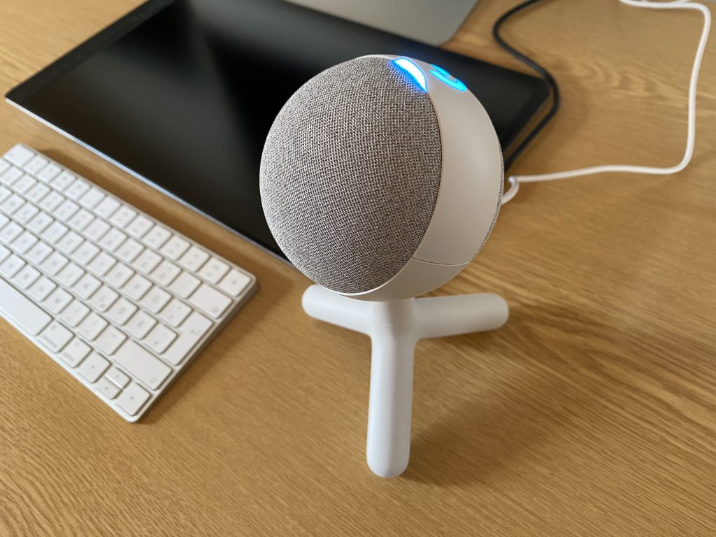 Logitech G Yeti Orb Mikrofon Detailansocht von oben