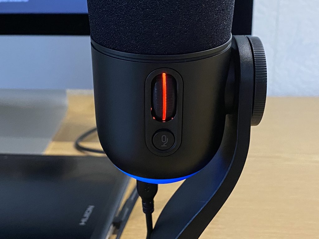 Logitech G Yeti GX Mikrofon aktive Stummschaltung