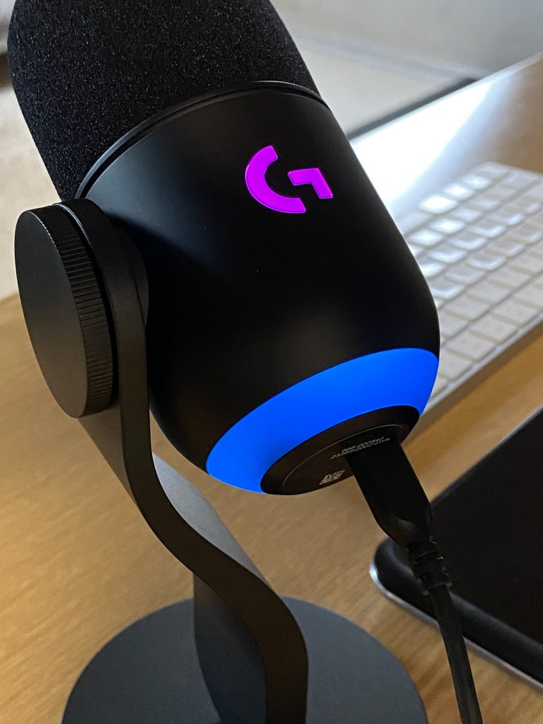 Logitech G Yeti GX Mikrofon Farbeffekte 1