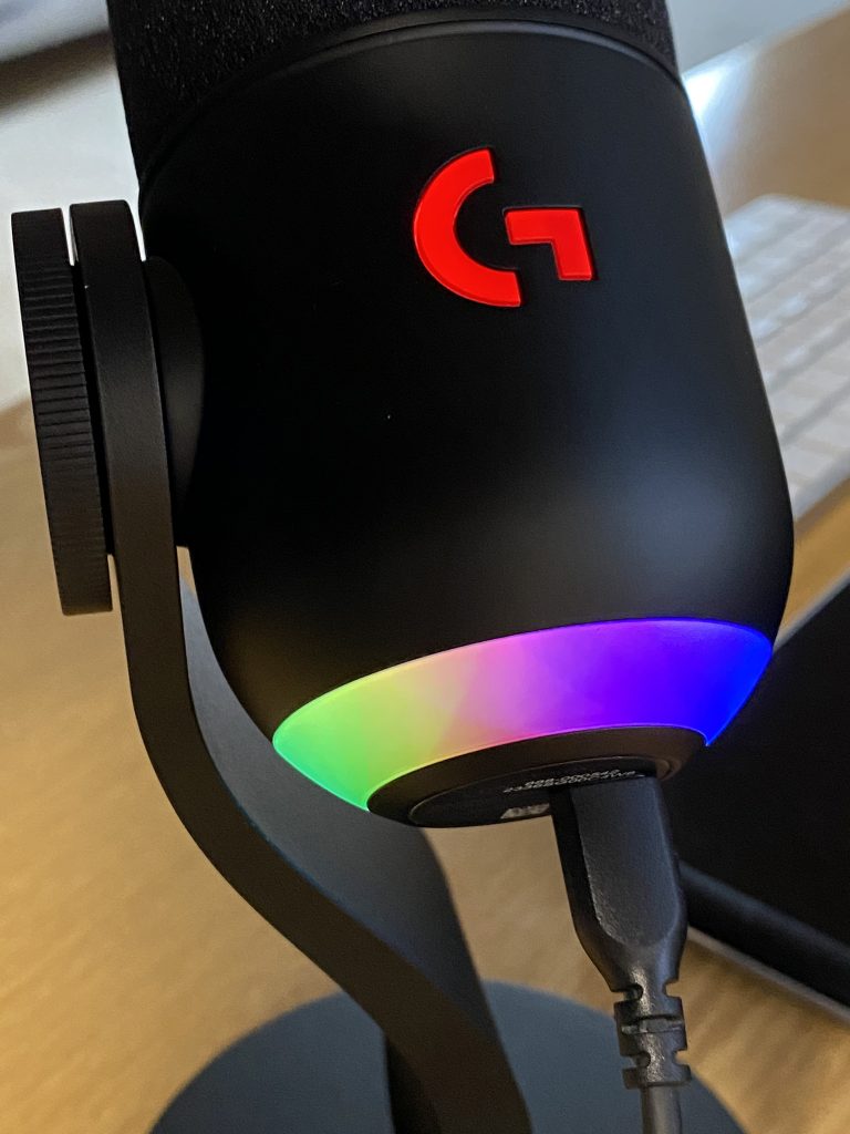 Logitech G Yeti GX Mikrofon Farbeffekte 2