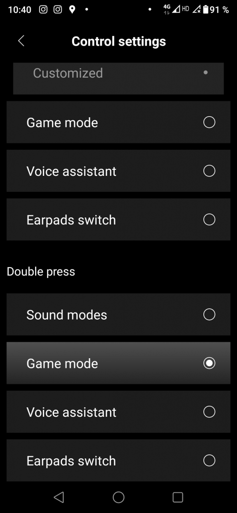 Edifier Stax Spirit S5 Bluetooth-Kopfhörer Screenshot