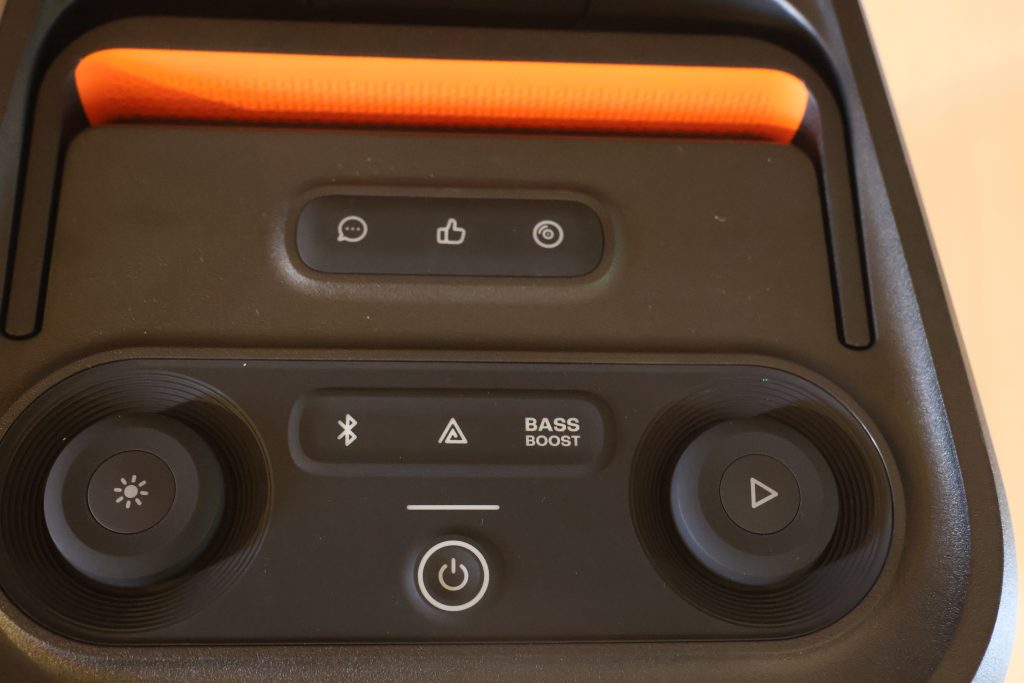 JBL Partybox Club 120 Bluetooth-Lautsprecher Knöpfe ohne Licht