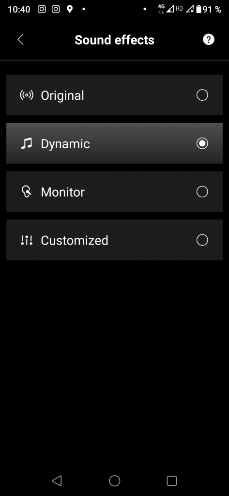 Edifier Stax Spirit S5 Bluetooth-Kopfhörer Screenshot