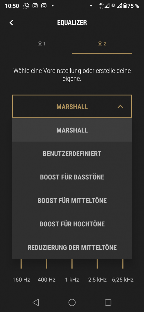Marshall Motif II In-Ear-Kopfhörer Screenshot