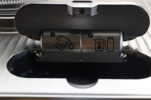 Sage Oracle Jet Siebträgermaschine Wasser Einlauf
