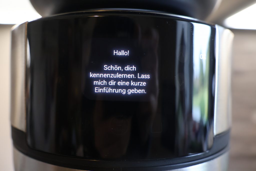 Severin Filka 2.0 Kaffemaschine Display an