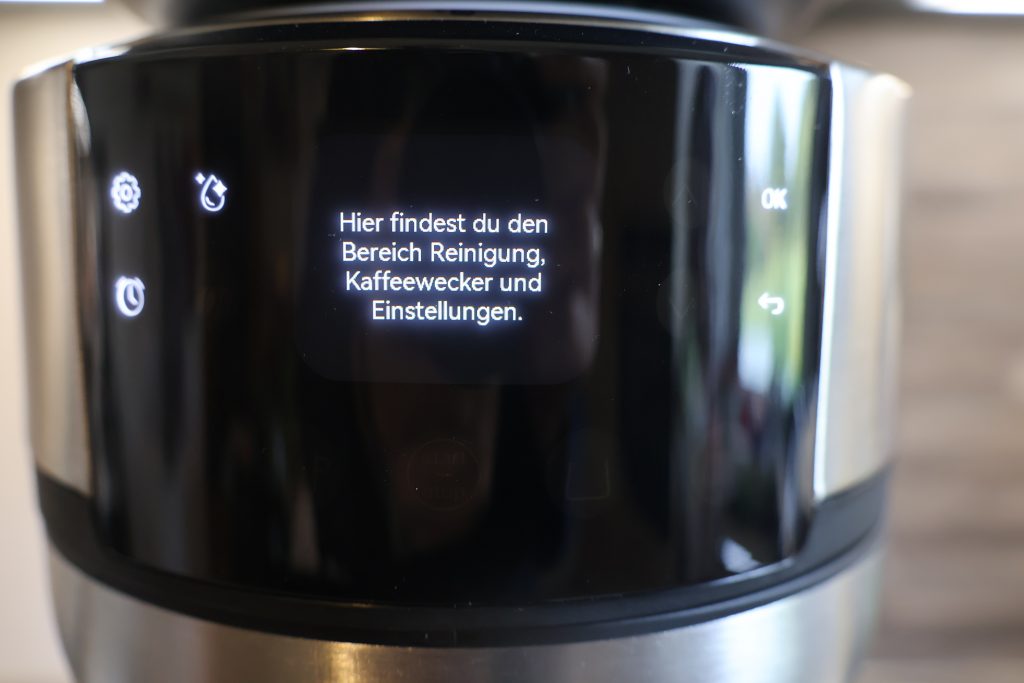 Severin Filka 2.0 Kaffemaschine Diesplay Turorial 2