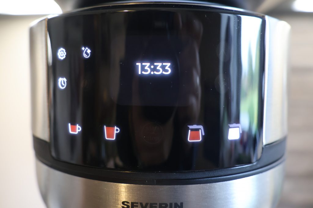 Severin Filka 2.0 Kaffemaschine Uhrzeit