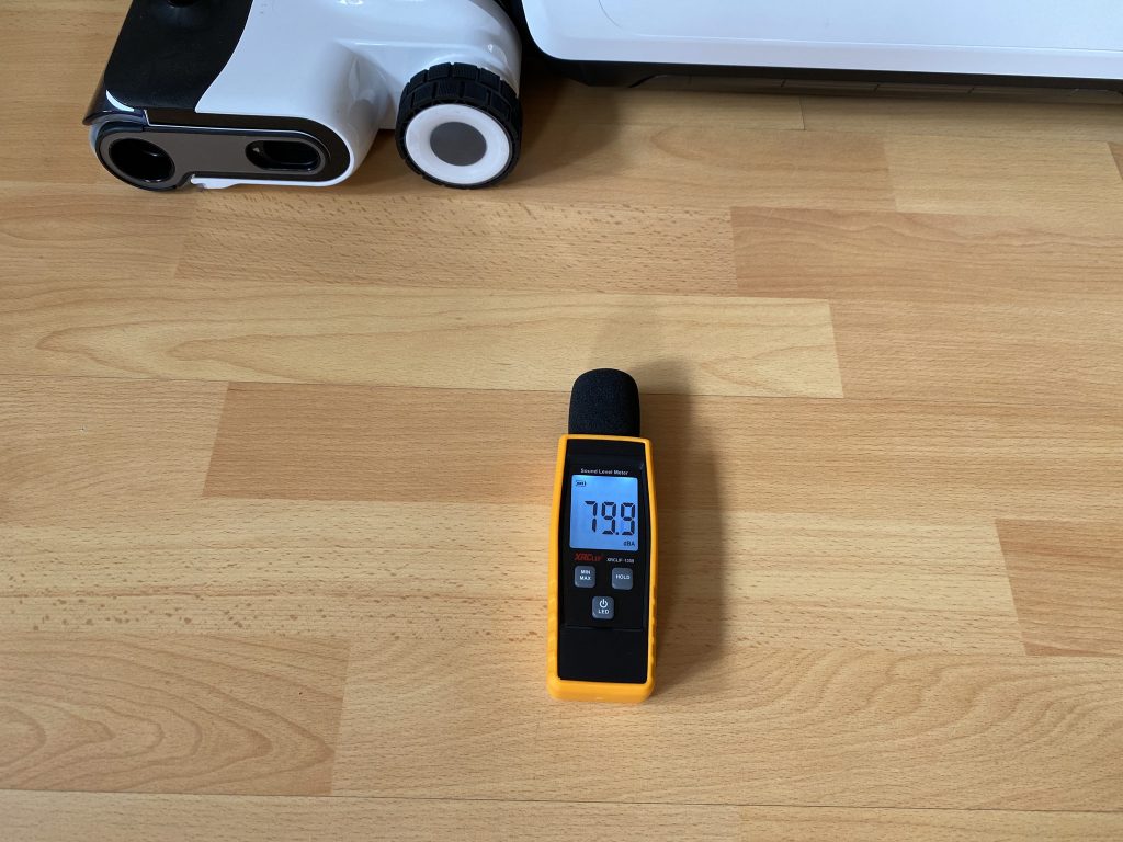 Roborock Flexi Pro Akku-Staubsauger Lautstärke