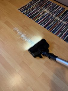 Bosch Unlimited 7 BSS711W Akku-Staubsauger Saugen Hartboden