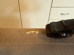 Bosch Unlimited 7 BSS711W Akku-Staubsauger Polster absaugen