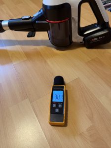 Bosch Unlimited 7 BSS711W Akku-Staubsauger Lautstärke