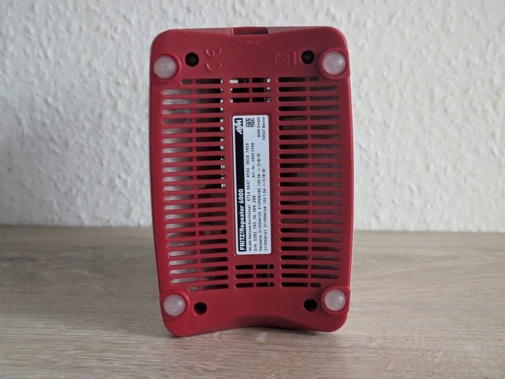 AVM FRITZ!Repeater 6000 WLAN-Repeater von unten