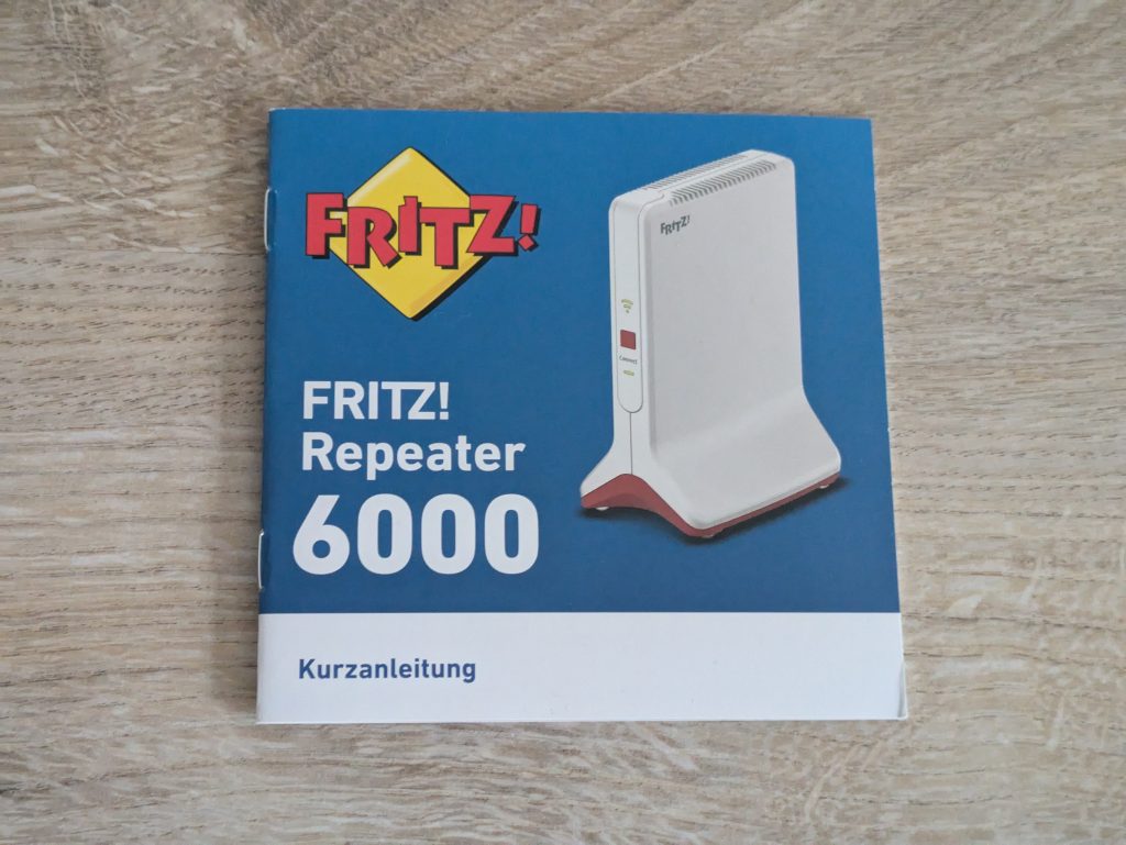 Anleitung des AVM FRITZ!Repeater 6000 WLAN-Repeaters