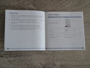 Anleitung des AVM FRITZ!Repeater 6000 WLAN-Repeaters geöffnet