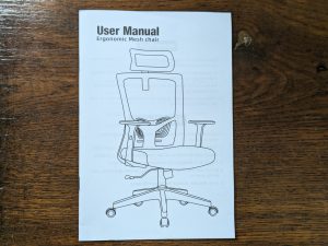 Anleitung des Daccormax DAZ ZF35 Bürostuhls