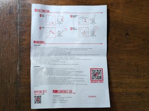 Anleitung des Robas Lund DX Racer 1.2 FD01 Bürostuhls (2)