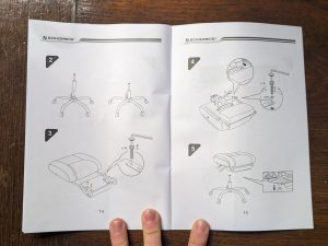 Anleitung des SONGMICS OBG71B Bürostuhls (5)