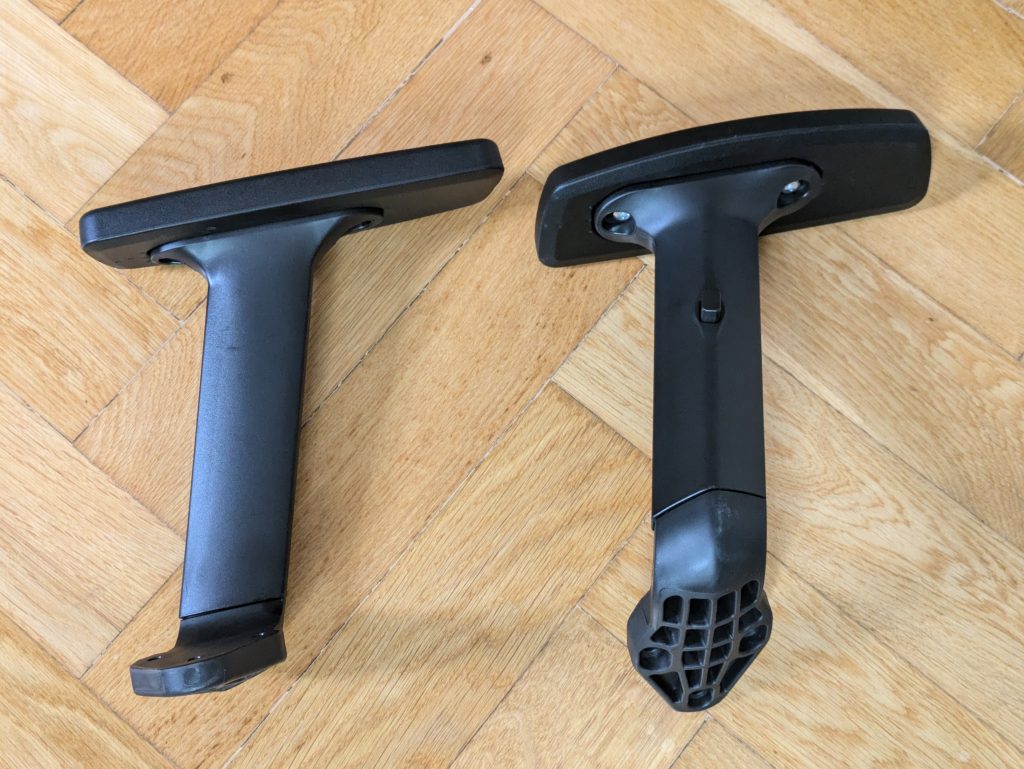 Armlehnen des Daccormax DAZ ZF35 Bürostuhls
