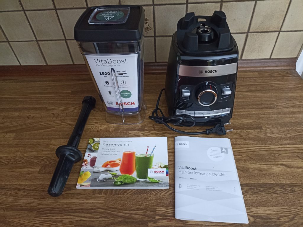 Bosch VitaBoost MMBH6P6BDE Standmixer, Lieferumfang