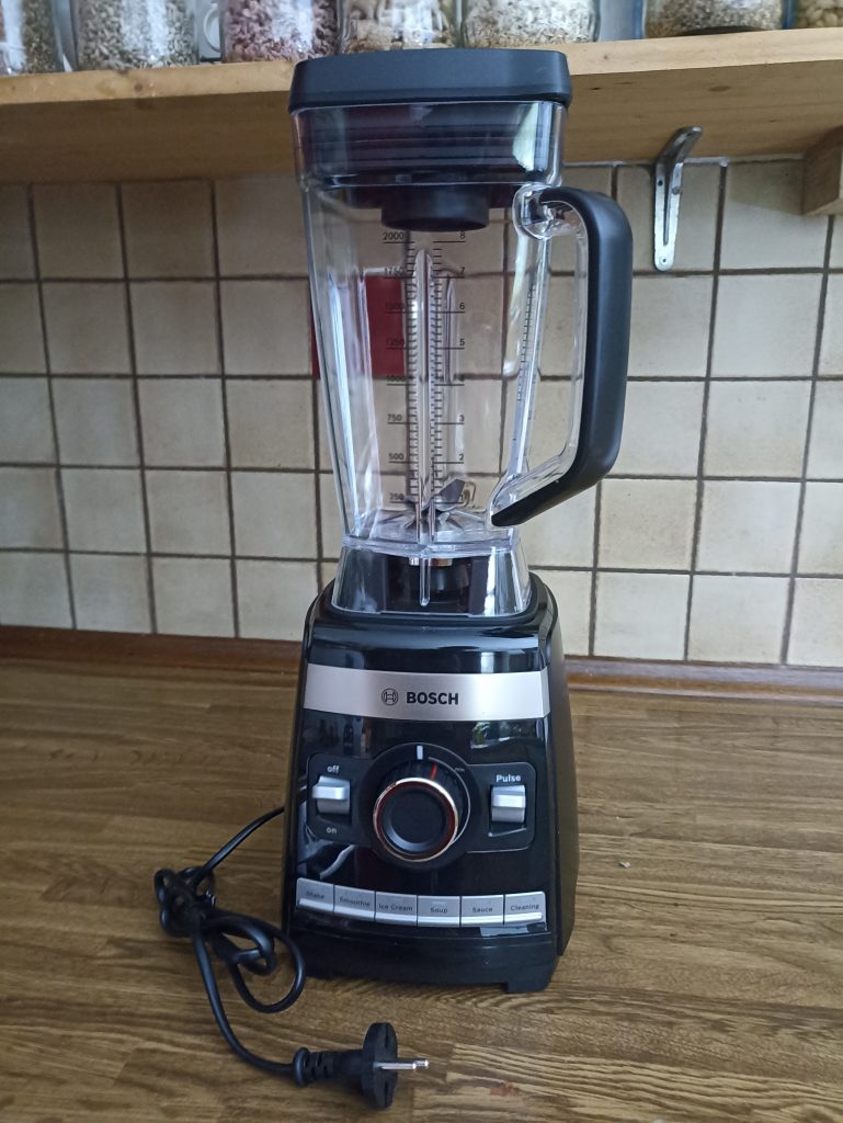 Bosch VitaBoost MMBH6P6BDE Standmixer, Motorbasis mit Mixerbehälter