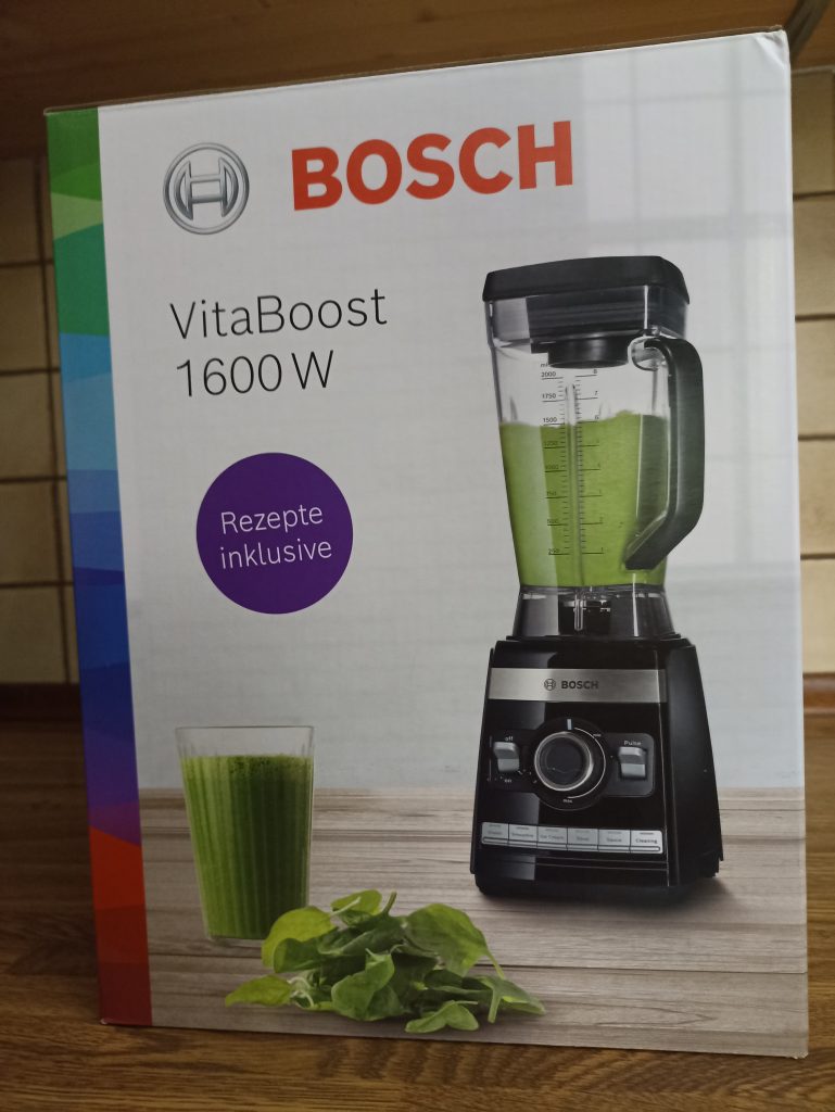 Bosch VitaBoost MMBH6P6BDE Standmixer, Verpackung Seitenansicht 1