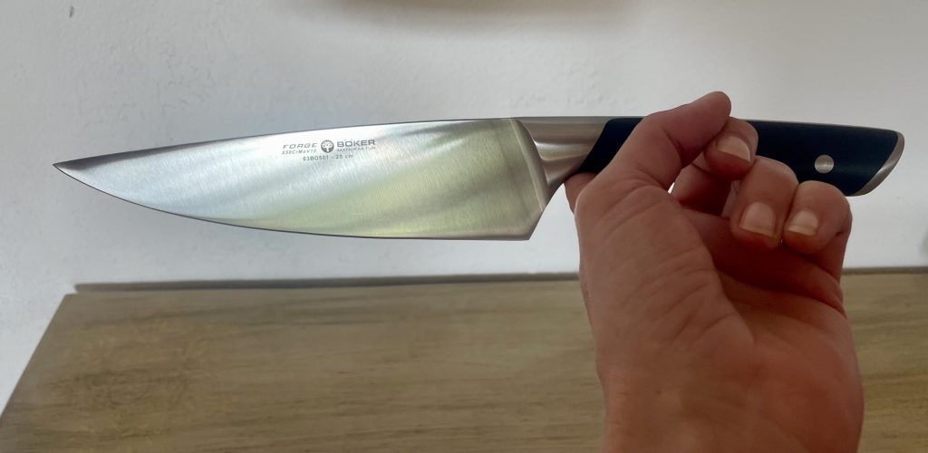 Böker Forge 03BO501 Küchenmesser Balance-Test
