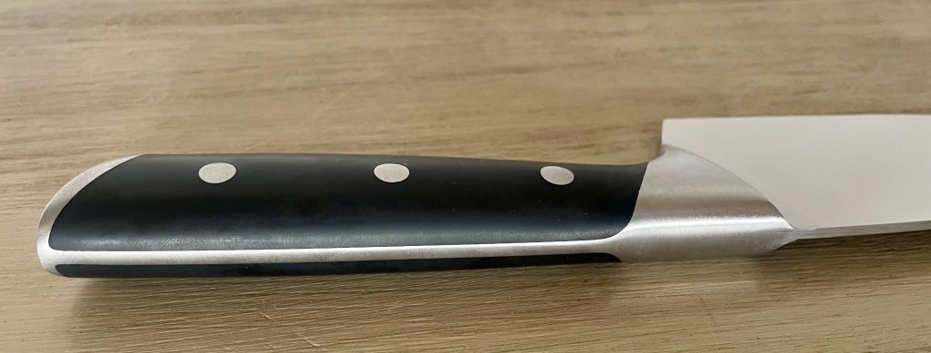 Böker Forge 03BO501 Küchenmesser Griff von oben