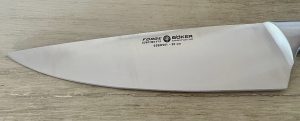 Böker Forge 03BO501 Küchenmesser Nahaufnahme Klinge