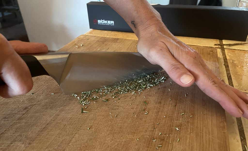 Böker Forge 03BO501 Küchenmesser Wiegeschnitt
