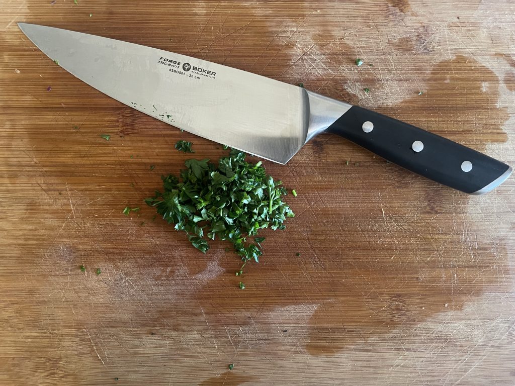Böker Forge ‎03BO502 Küchenmesser gehackte Kräuter