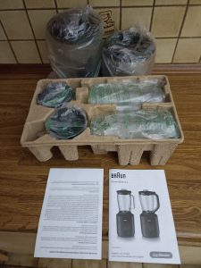 Braun Household PowerBlend 3 JB 3272 Standmixer, Lieferumfang mit Innenverpackung