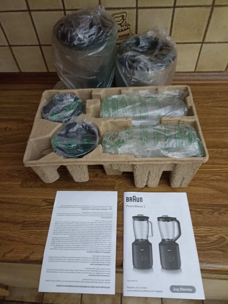 Braun Household PowerBlend 3 JB 3272 Standmixer, Lieferumfang mit Innenverpackung