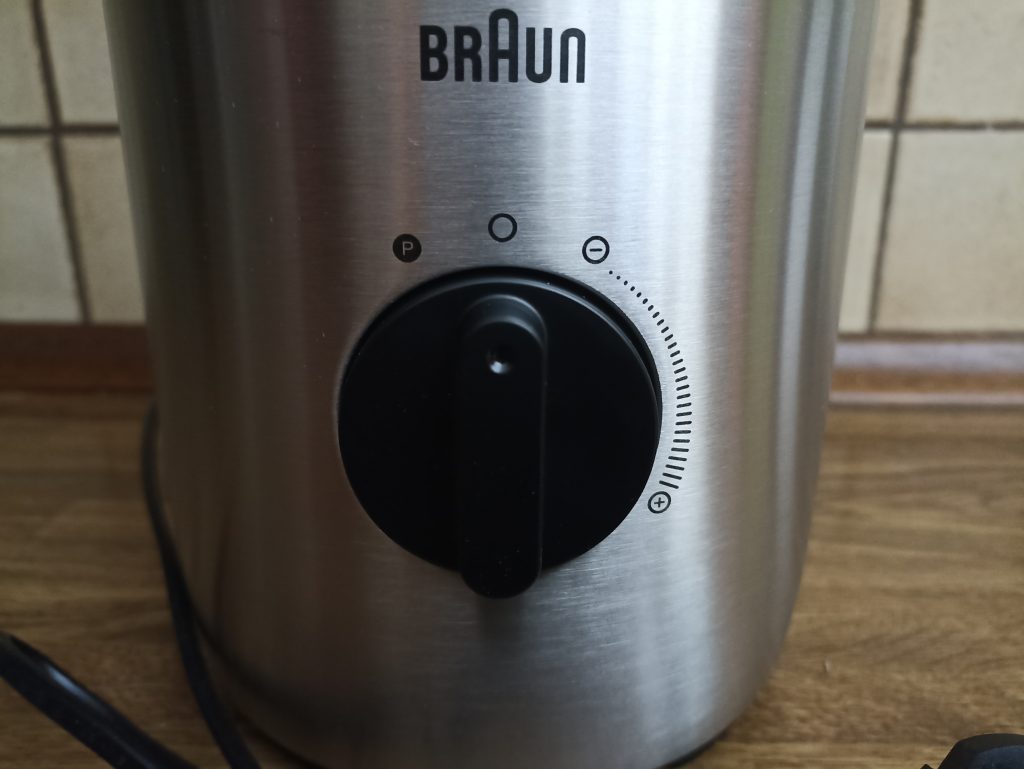 Braun Household PowerBlend 3 JB 3272 Standmixer, Motorbasis Drehregler