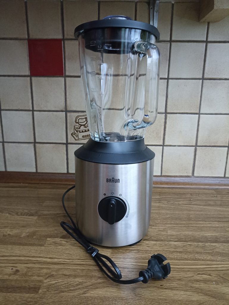 Braun Household PowerBlend 3 JB 3272 Standmixer, Motorbasis und großer Mixerbehälter