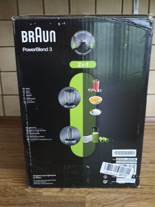 Braun Household PowerBlend 3 JB 3272 Standmixer, Verpackung Seitenansicht 2