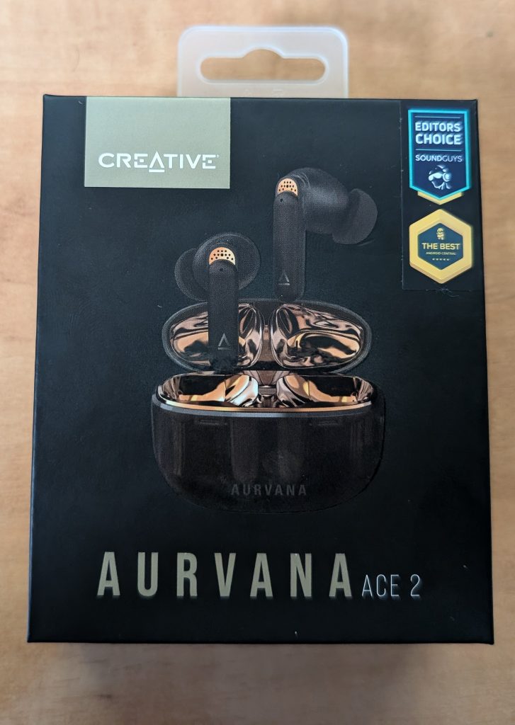 Creative Aurvana Ace 2 In-Ear-Kopfhörer Verpackung