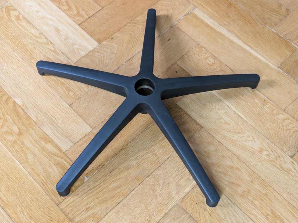 Drehkreuz des Daccormax DAZ ZF35 Bürostuhls