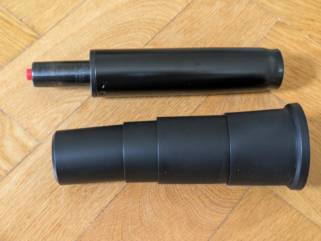 Druckfeder und Abdeckung des Robas Lund DX Racer 1.2 FD01 Bürostuhls