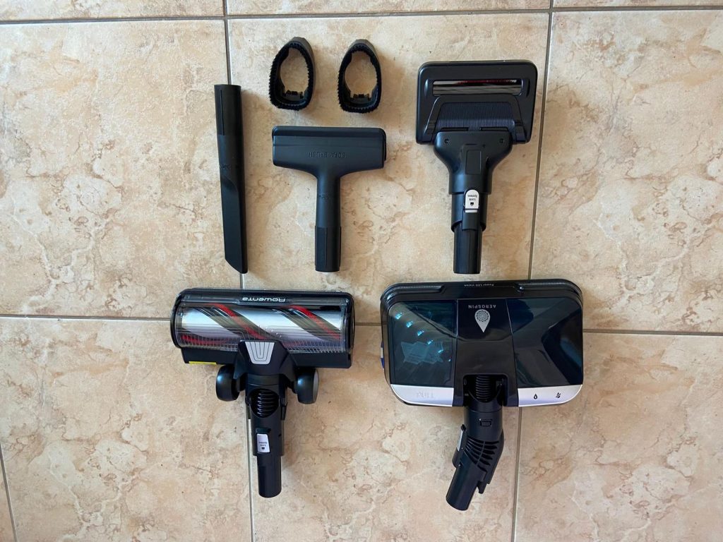Düsen des Rowenta X-Force Flex 14.60 Aqua Saugwischers