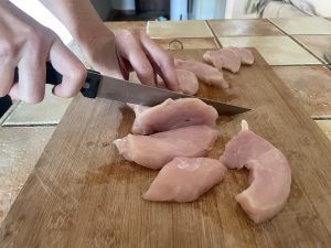 Fackelmann NIROSTA 43395 Küchenmesser Fleischtest