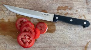 Fackelmann NIROSTA Mega 43395 Küchenmesser Tomatentest