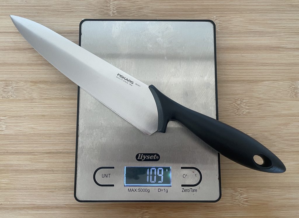Fiskars Essential Küchenmesser Gewicht