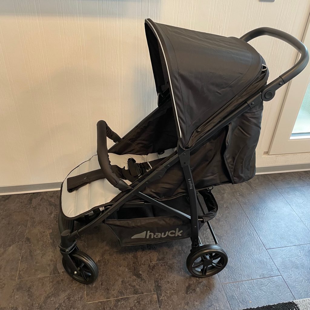 Hauck Rapid 4 Buggy aufgebaut