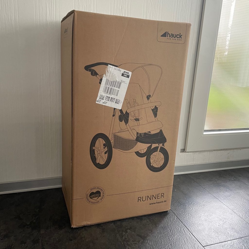 Hauck Runner Buggy Verpackung