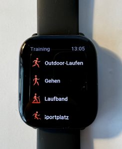Amazfit Active Smartwatch Trainingworkouts